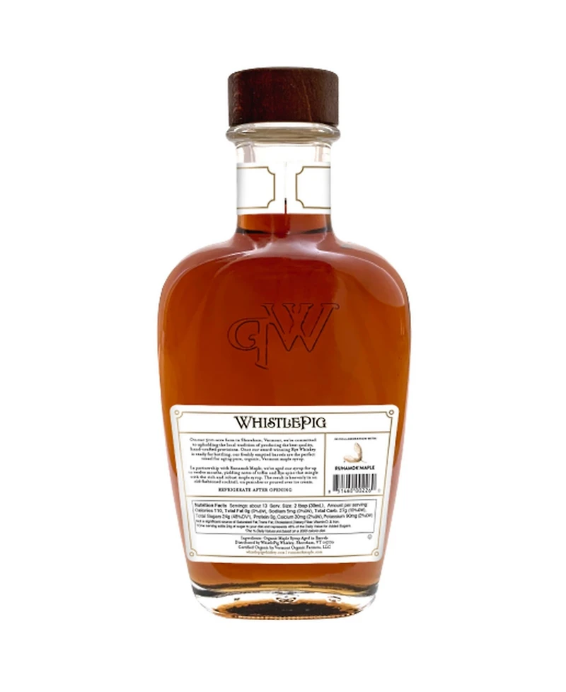Whistlepig Rye Whiskey Barrel-Aged Maple Syrup