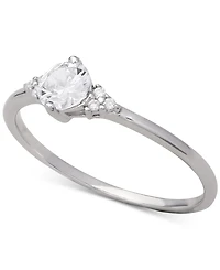 Giani Bernini Cubic Zirconia Ring in Sterling Silver, Created for Macy's