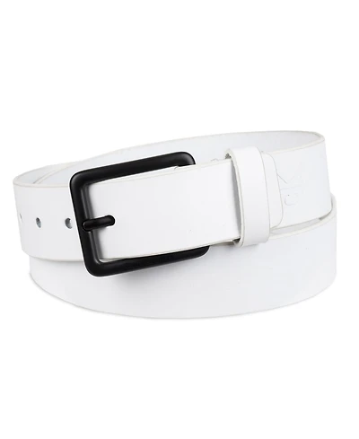 Calvin Klein Men's Genuine Leather Casual Bridle Belt
