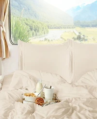 Nestl Premier 1800 Series Deep Pocket Bed 4 Piece Sheet Set, Rv Queen