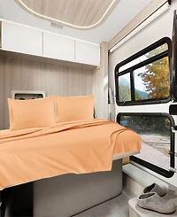 Nestl Premier 1800 Series Deep Pocket Bed 4 Piece Sheet Set, Rv Queen