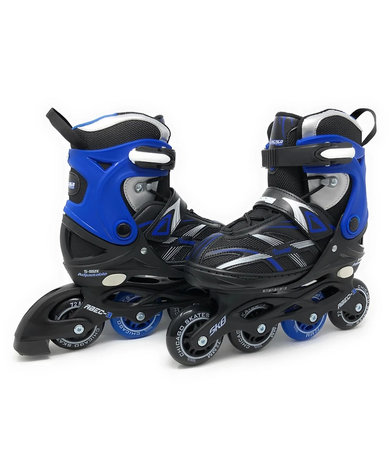 Chicago Skates Boys Adjustable Inline Skates - Size L (5-9)
