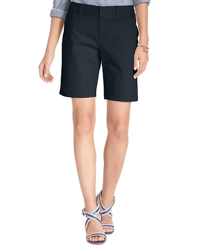 Tommy Hilfiger Women's Th Flex 9 Inch Hollywood Bermuda Shorts
