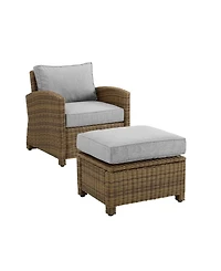 Bradenton Outdoor Wicker Chair Set, 2 Piece