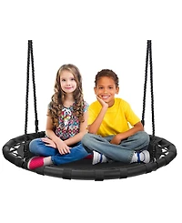 Sorbus 40" diameter Round Saucer Tree Swing - Sturdy, Durable & Easy to Assemble