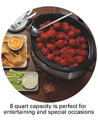 Hamilton Beach 8-Qt. Programmable Countdown Slow Cooker