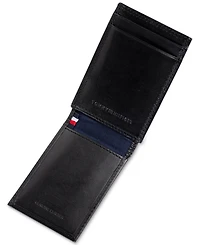 Tommy Hilfiger Men's Edisto Magnetic Leather Wallet