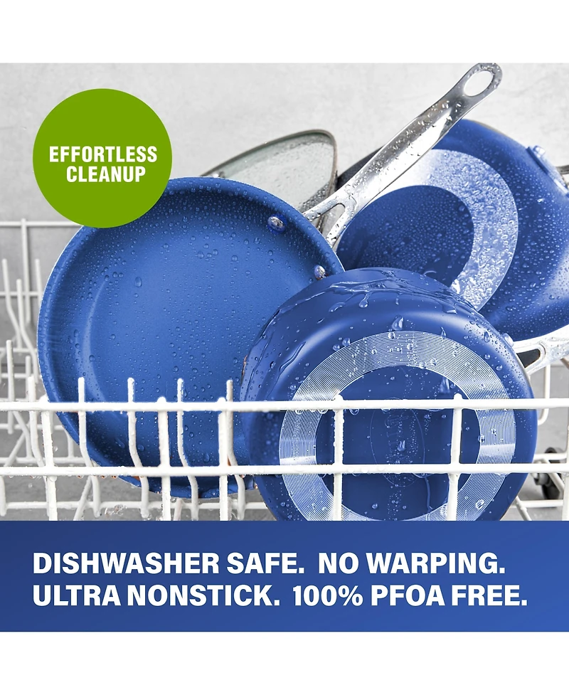 15-Piece Ultra-Durable Non-Stick Diamond Infused Cookware and Bakeware Set