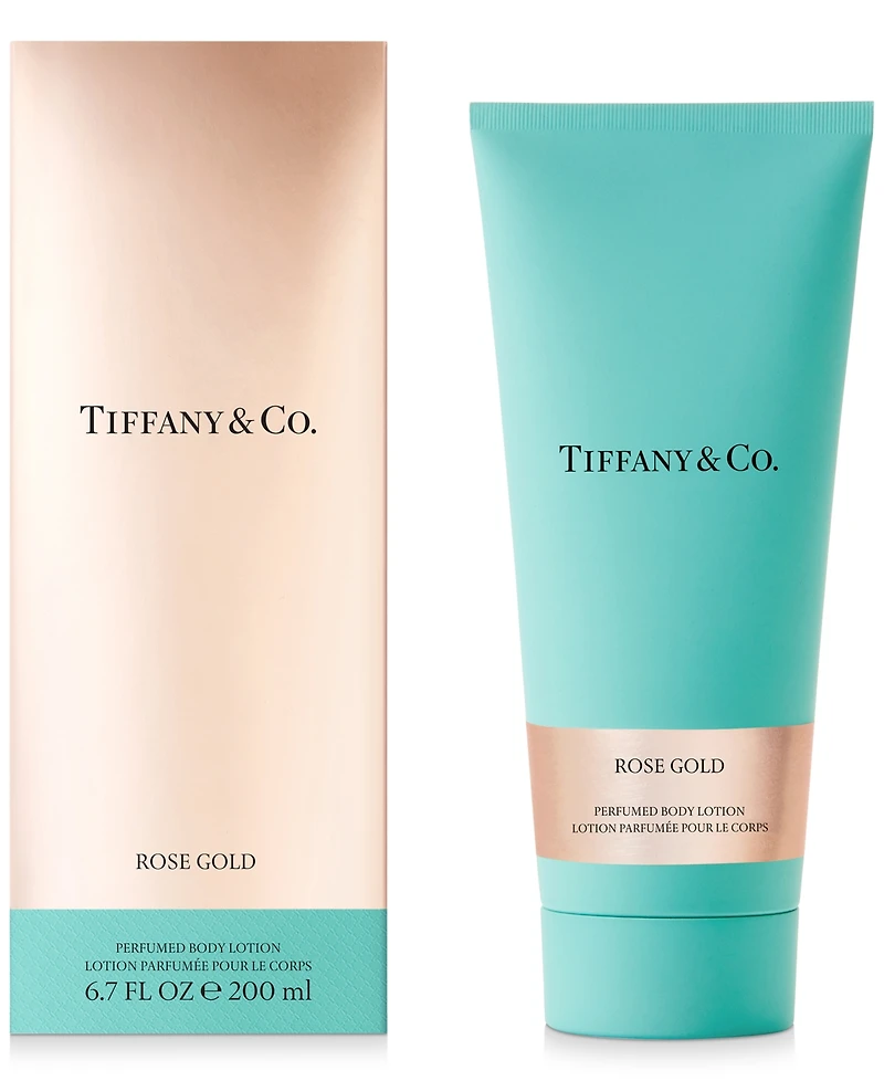 Tiffany & Co. Rose Gold Perfumed Body Lotion, 6.7-oz.