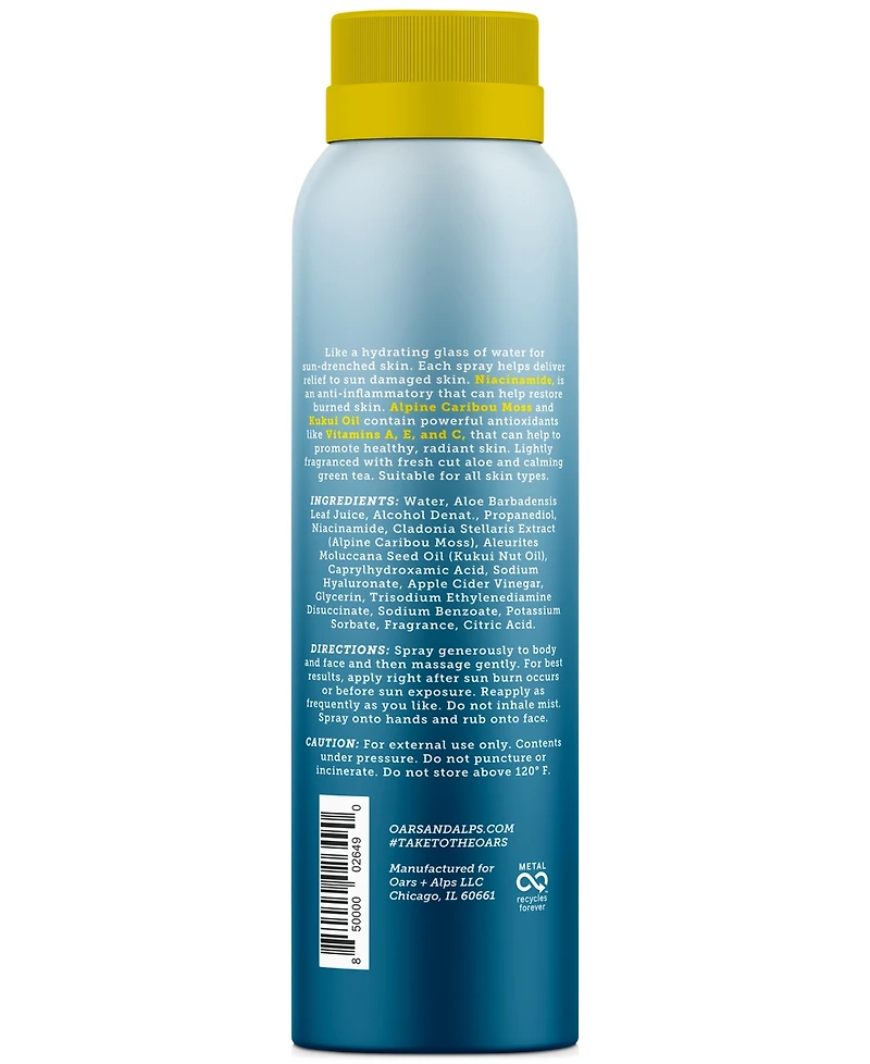 Oars + Alps After Sun Cooling Spray, 6-oz.