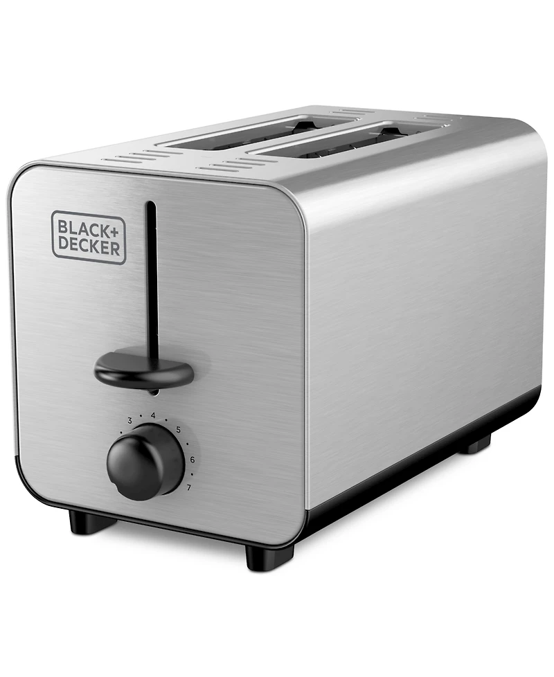Black & Decker 2-Slice Stainless Steel Toaster