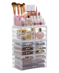 Sorbus Cosmetic Makeup and Jewelry Storage Case Holder