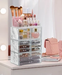 Sorbus Makeup and Jewelry Display Storage Case Set