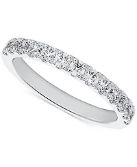 Portfolio by De Beers Forevermark Diamond French Pave Wedding Band (1 ct. t.w.) in 14k White Gold