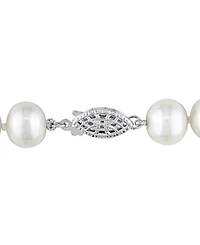 Cultured Freshwater Pearl (7-1/2 - 8mm) 18" Strand Necklace