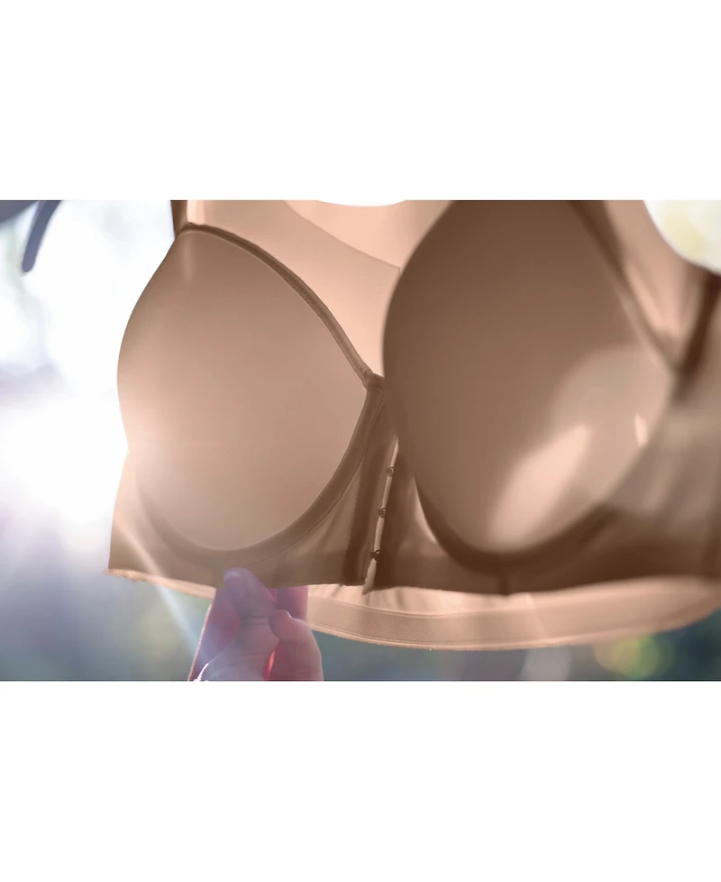 Bali Women's One Smooth U Posture Boost with EverSmooth Back Underwire Bra DF3450