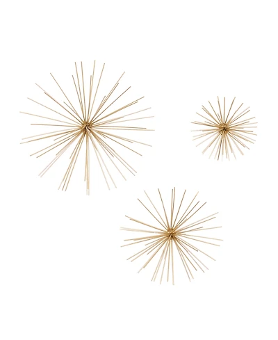 Contemporary Abstract Wall Decor, Set of 3
