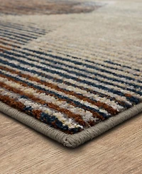 Closeout! Karastan Epiphany Precarious Stria 5'3" x 7'10" Area Rug