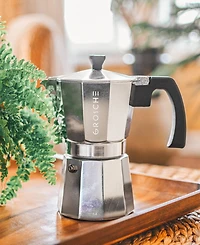 Grosche Milano Stovetop Espresso Maker Moka Pot 3 Espresso Cup Size 5 oz