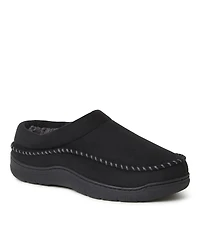 Dearfoams Men's Thompson Moccasin Toe Clog House Shoe Slipper