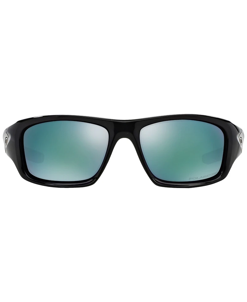 Oakley Men's Polarized Rectangle Valve Sunglasses, OO9236