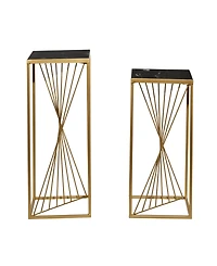 Contemporary Accent Table, Set of 2