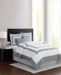 London Fog Rayne's 5 Piece Comforter Set, Queen