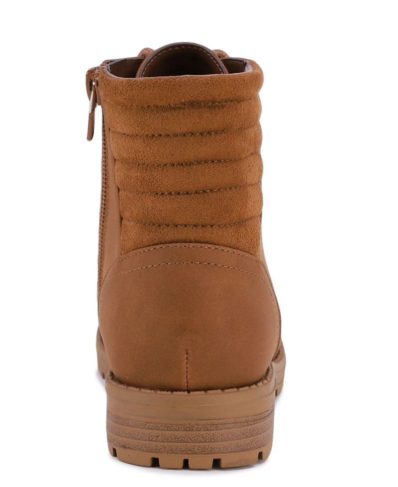 Sugar Little and Big Girls Pionono Combat Boot