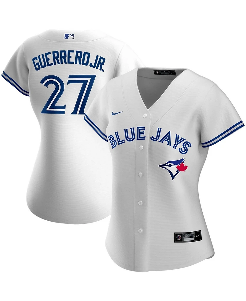 Women's Vladimir Guerrero Jr. White Toronto Blue Jays Home Replica Player Jersey
