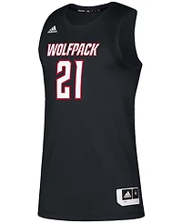 Men's #21 Black Nc State Wolfpack Swingman Jersey