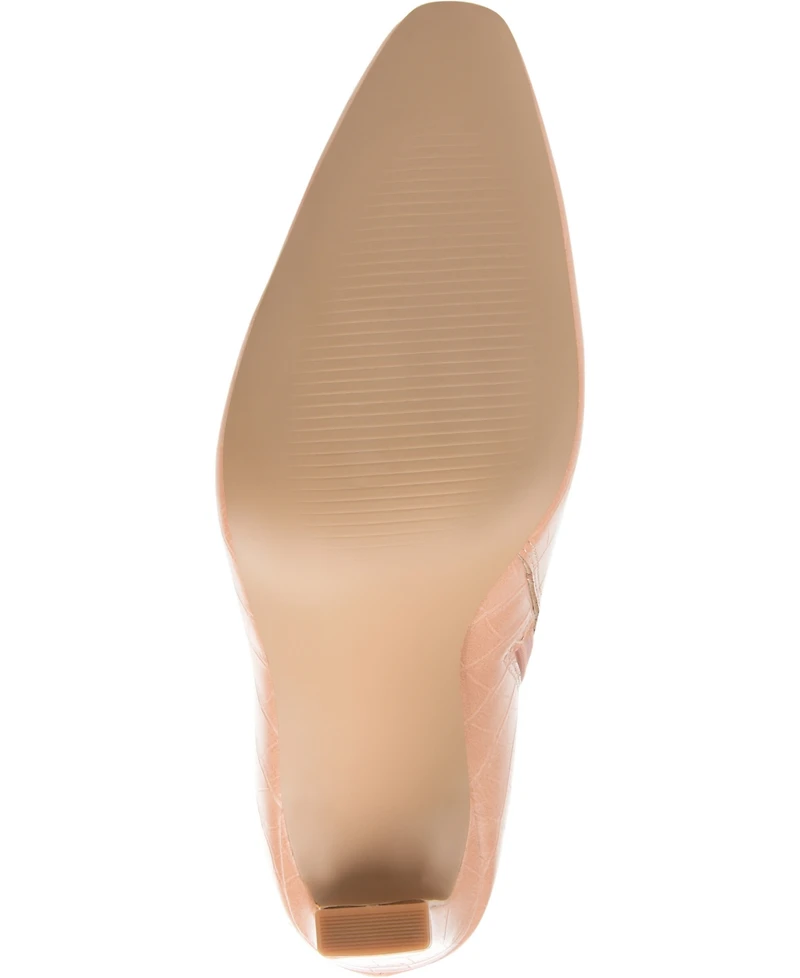 Journee Collection Women's Elanie Croc Booties