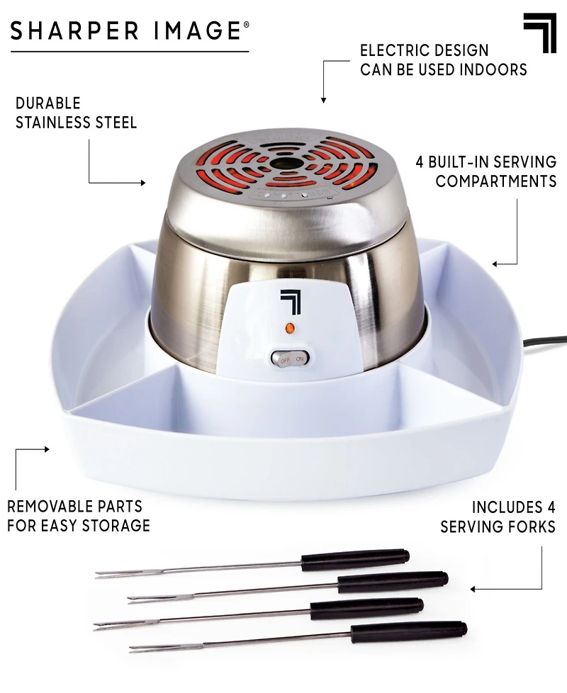 Sharper Image Electric Tabletop S'mores Maker for Indoors
