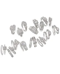 Diamond Bridal Set Collection In 18k Gold