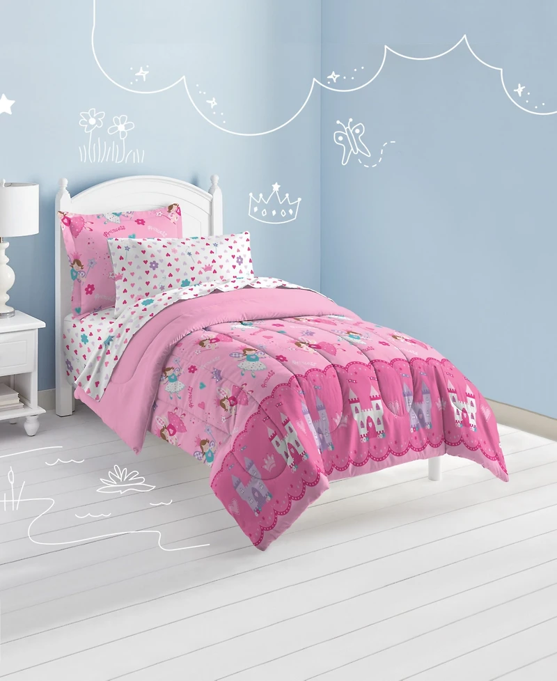 Dream Factory Kids Magical Princess Comforter Set, Twin