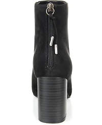 Journee Collection Women's Audrina Stacked Heel Dress Booties