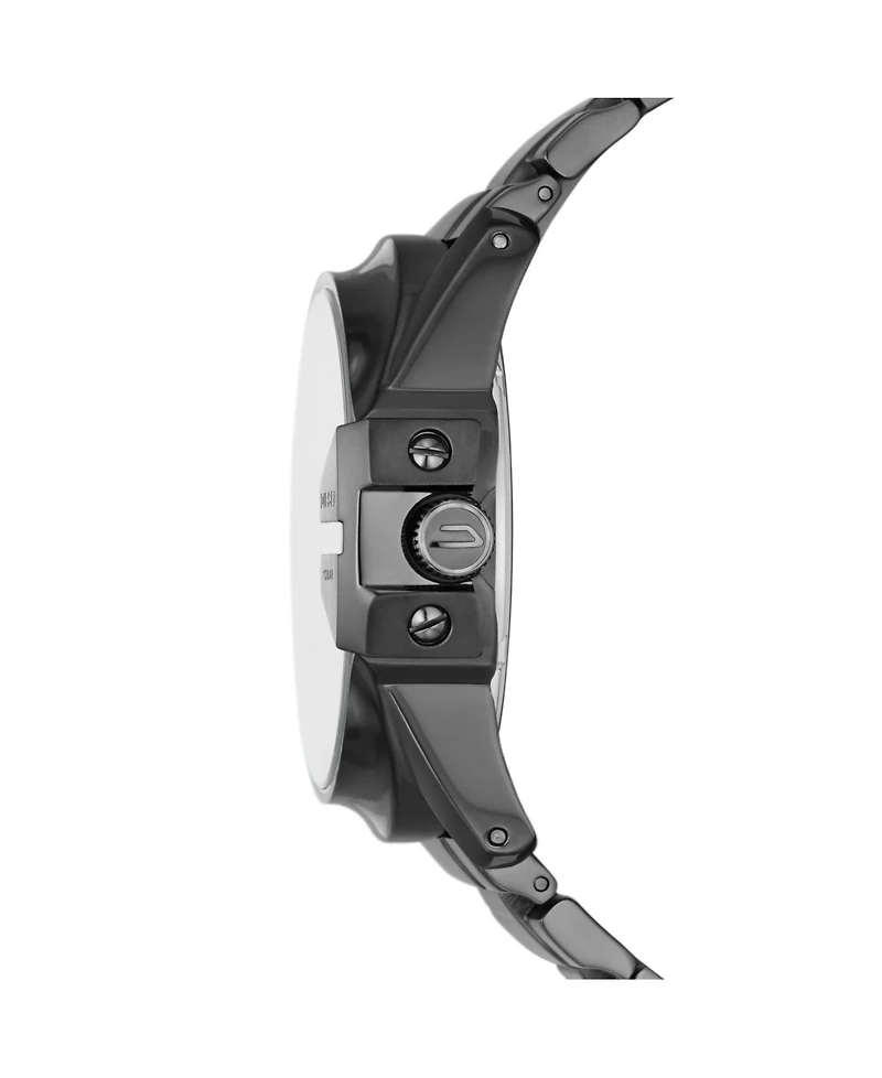 Diesel Men's Master Chief Chronograph Gunmetal-Tone Stainless Steel Watch 46mm