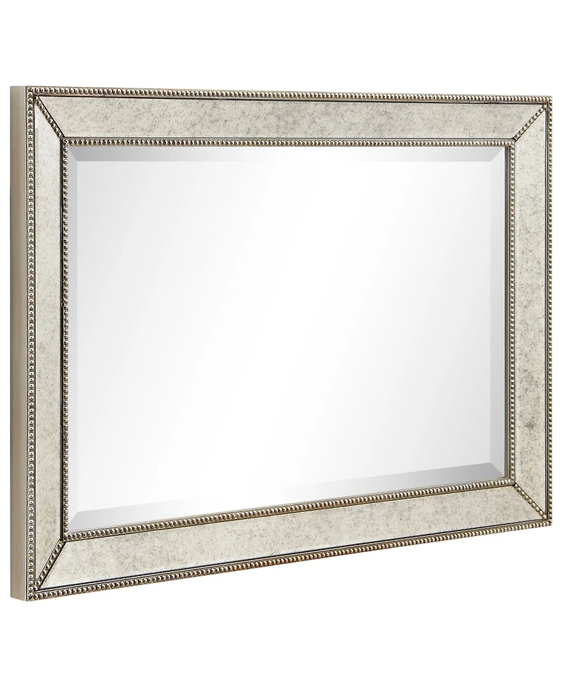 Empire Art Direct Solid Wood Frame Covered with Beveled Antique Mirror Panels