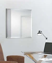 Empire Art Direct Frameless Beveled Prism Mirror Panels - 24" x 24"