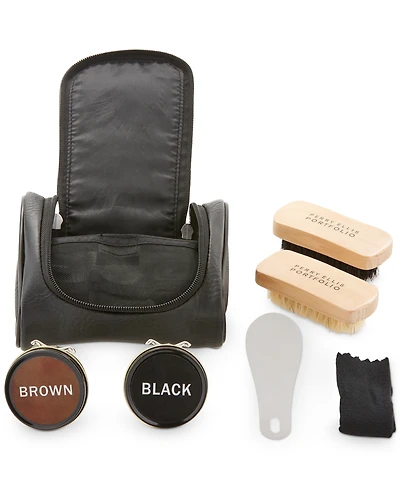 Perry Ellis Men's Shoe Shine Kit