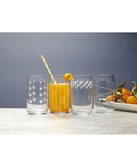 Mikasa Cheers Seltzer Glasses Set of 4, 18.5 oz