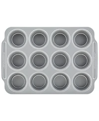 Farberware Nonstick Bakeware Double Batch Muffin and Cupcake Pan Set, 2-Piece