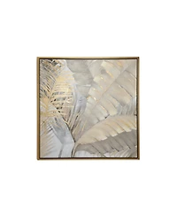 CosmoLiving by Cosmopolitan Brown Traditional Canvas Wall Art, 40 x 40