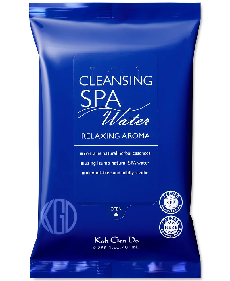 Koh Gen Do 5-Pc. Spa Cleansing Water Cloths Relaxing Aromas Set