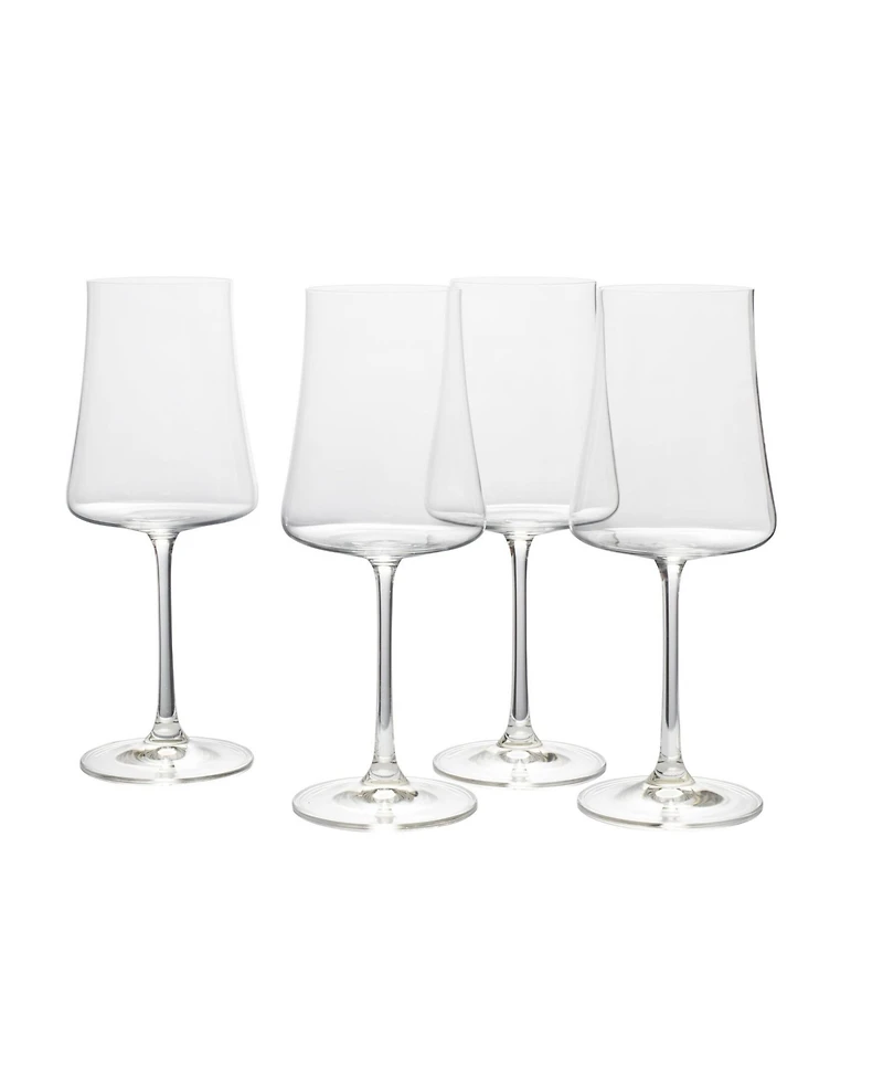 Mikasa Aline Red Wine Glasses Set of 4, 18 oz