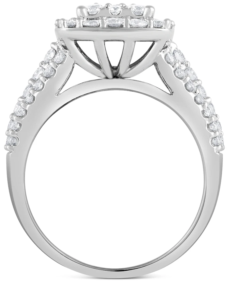 Diamond Bridal Set (2 ct. t.w.) in 14k White Gold