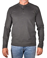 Vintage 1946 Men's Modern Fit Stretch Jersey Henley T-shirt