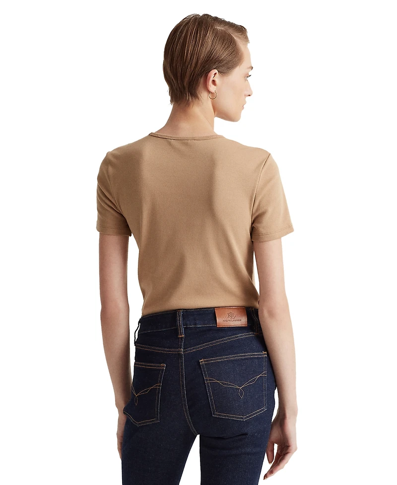 Lauren Ralph Stretch Knit T-Shirt, Regular & Petite