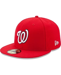 New Era Men's Washington Nationals Game Authentic Collection On-Field 59FIFTY Fitted Cap