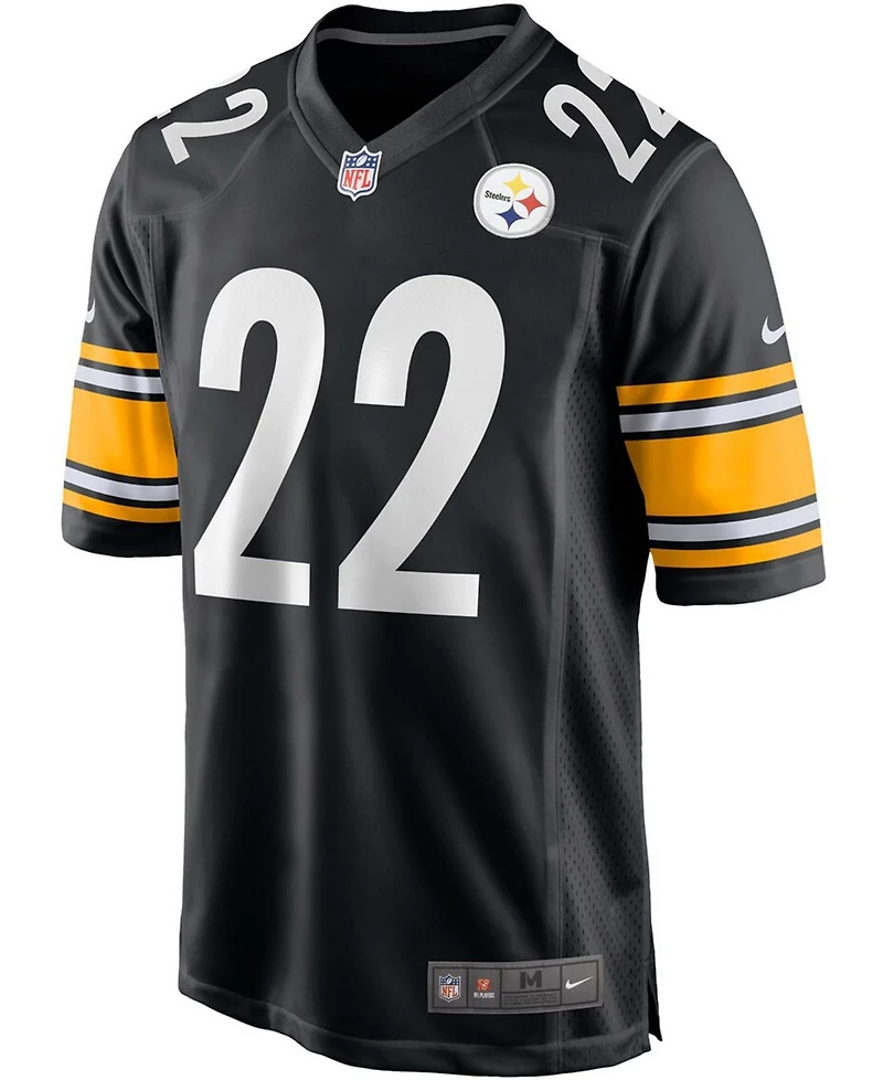 Nike Men's Najee Harris Black Pittsburgh Steelers 2021 Draft First Round Pick Game Jersey