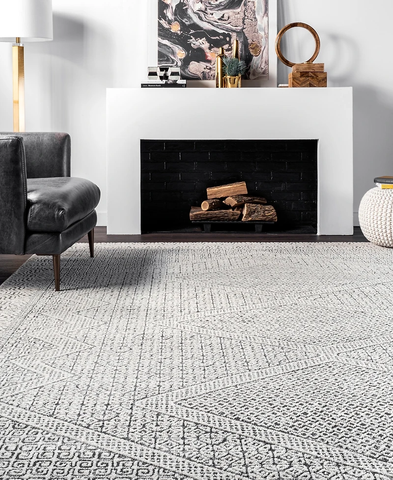 nuLoom Spring RZSP01A 8' x 10' Area Rug